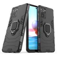 Протиударний чохол Transformer Ring for Magnet для Xiaomi Redmi Note 10 4G / Redmi Note 10s / Poco M5s Black