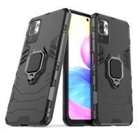 Протиударний чохол Transformer Ring for Magnet для Xiaomi Redmi Note 10 5G / Poco M3 Pro Black