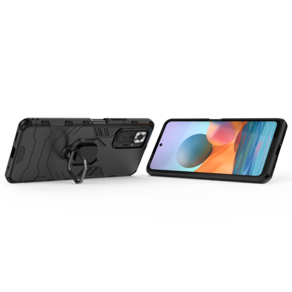Протиударний чохол Transformer Ring for Magnet для Xiaomi Redmi Note 10 Pro Black