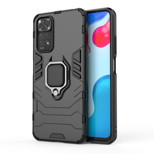 Протиударний чохол Transformer Ring for Magnet для Xiaomi Redmi Note 11 /  Xiaomi Redmi Note 11s Black