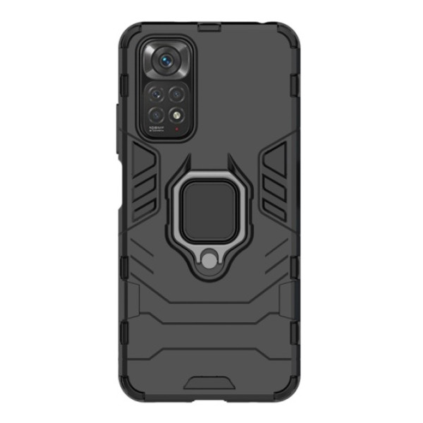 Протиударний чохол Transformer Ring for Magnet для Xiaomi Redmi Note 11 /  Xiaomi Redmi Note 11s Black