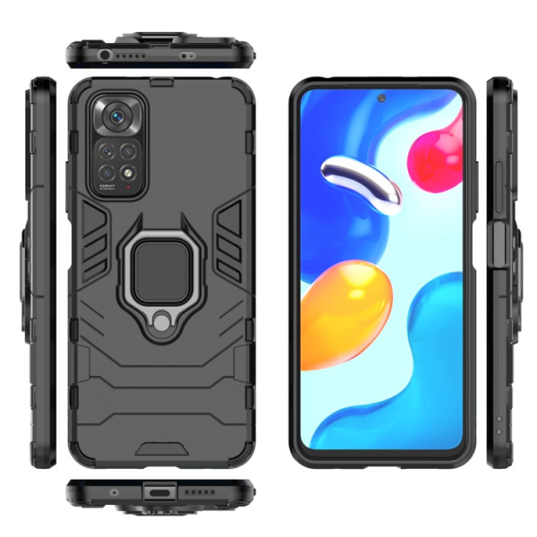 Протиударний чохол Transformer Ring for Magnet для Xiaomi Redmi Note 11 /  Xiaomi Redmi Note 11s Black
