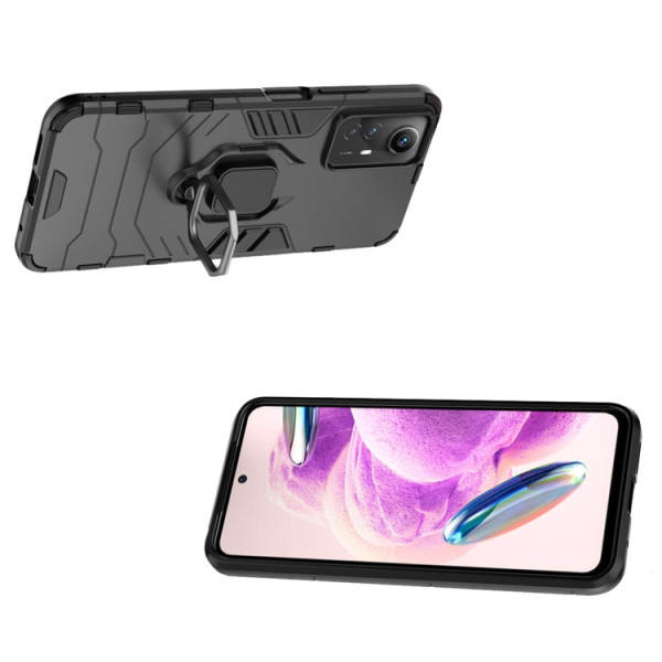 Протиударний чохол Transformer Ring for Magnet для Xiaomi Redmi Note 12s Black