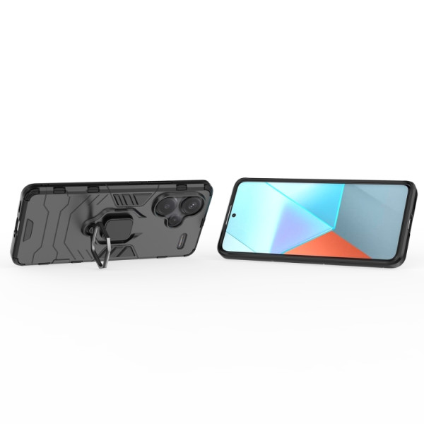 Протиударний чохол Transformer Ring for Magnet для Xiaomi Redmi Note 13 Pro Plus 5G Black