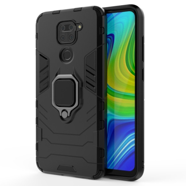 Протиударний чохол Transformer Ring for Magnet для Xiaomi Redmi Note 9 Black