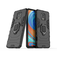 Протиударний чохол Transformer Ring for Magnet для Xiaomi Redmi Note 9S / Xiaomi Redmi Note 9 Pro Black