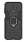 Противоударный чехол Transformer Ring for Magnet для Xiaomi Redmi Note 9S / Xiaomi Redmi Note 9 Pro Black