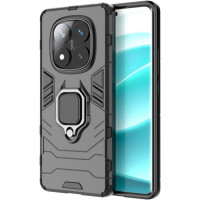 Протиударний чохол Transformer Ring for Magnet для Xiaomi Redmi Note 14 Pro 4G Black