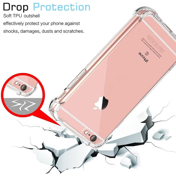 Чехол прозрачный с усиленными углами для Apple iPhone 6/6S