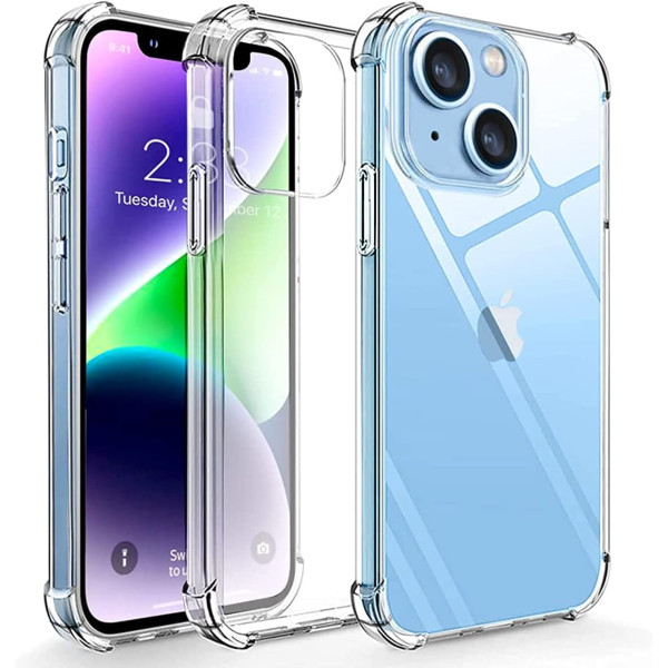 Чохол прозорий з посиленими кутами для Apple iPhone 14 Plus