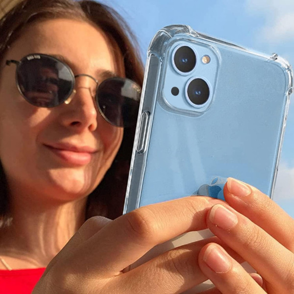 Чохол прозорий з посиленими кутами для Apple iPhone 14 Plus