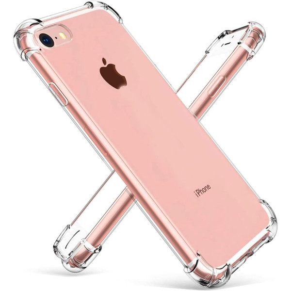 Чохол прозорий з посиленими кутами для Apple iPhone 7/8/SE 2022