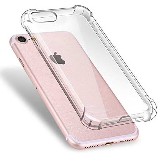 Чохол прозорий з посиленими кутами для Apple iPhone 7/8/SE 2022
