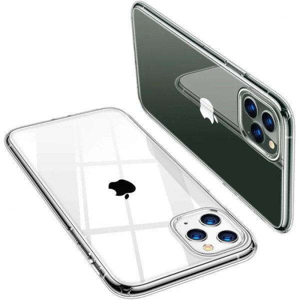 Ультратонкий прозорий силіконовий чохол для iPhone 11 Pro Max