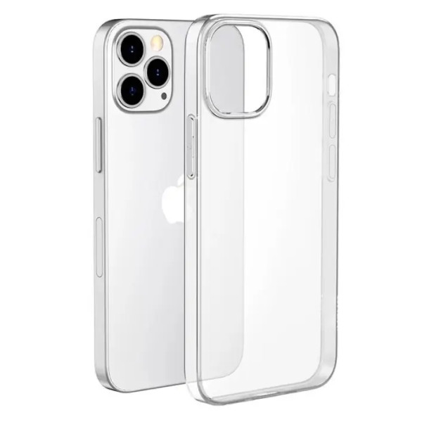 Ультратонкий прозорий силіконовий чохол для iPhone 12 Pro Max