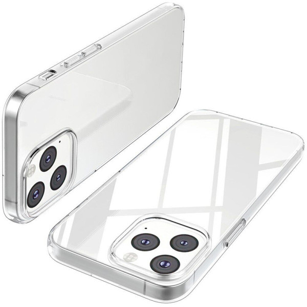Ультратонкий прозорий силіконовий чохол для iPhone 12 Pro