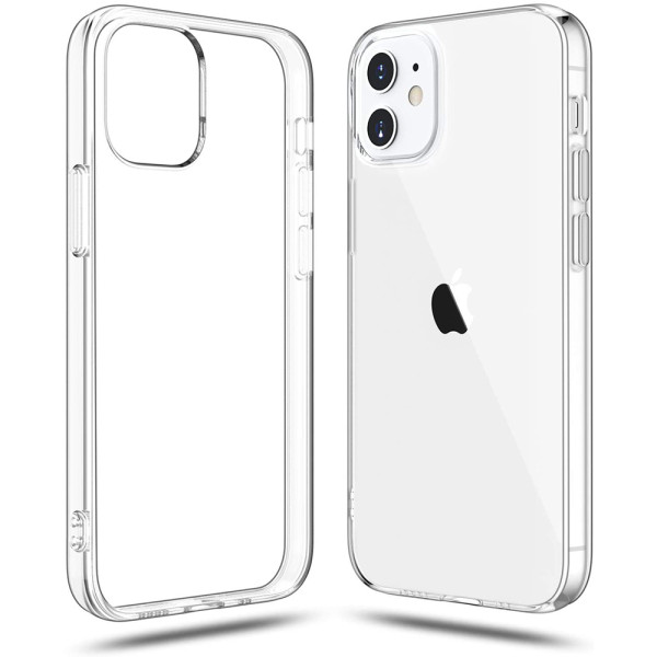 Ультратонкий прозорий силіконовий чохол для iPhone 12 mini