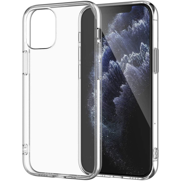 Ультратонкий прозорий силіконовий чохол для iPhone 12 mini