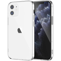 Ультратонкий прозрачный силиконовый чехол для iPhone 12