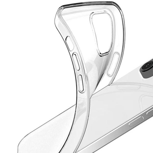 Ультратонкий прозрачный силиконовый чехол для iPhone 13 mini