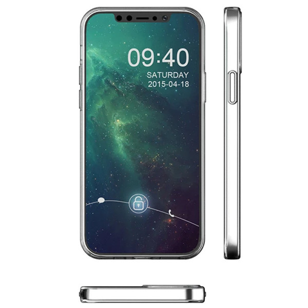 Ультратонкий прозрачный силиконовый чехол для iPhone 13 mini