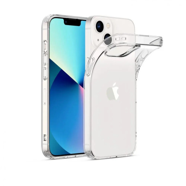 Ультратонкий прозорий силіконовий чохол для iPhone 13