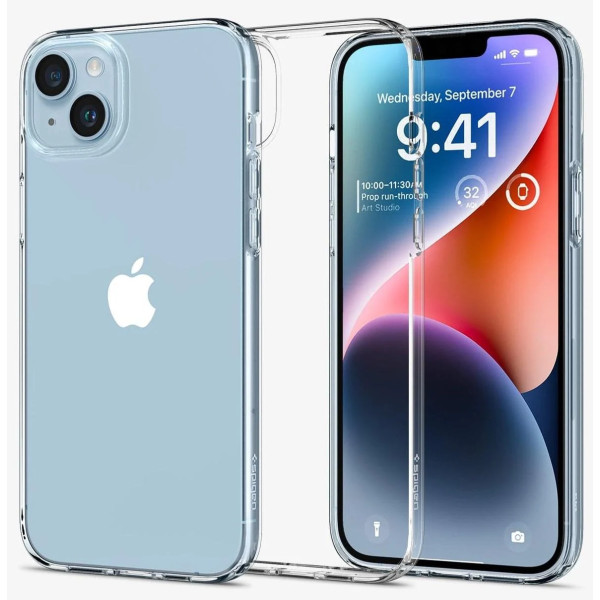 Ультратонкий прозорий силіконовий чохол для iPhone 13