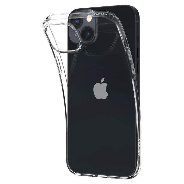 Ультратонкий прозрачный силиконовый чехол для iPhone 14 Plus