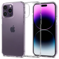Ультратонкий прозорий силіконовий чохол для iPhone 14 Pro