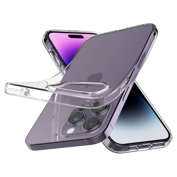 Ультратонкий прозорий силіконовий чохол для iPhone 14 Pro