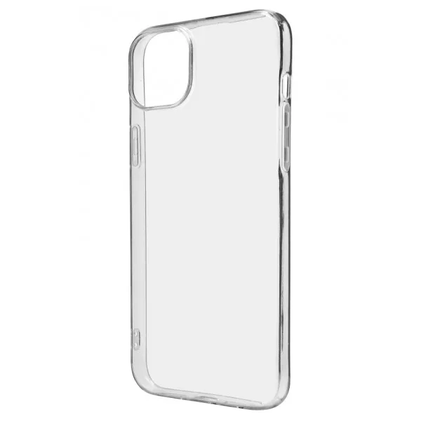 Ультратонкий прозрачный силиконовый чехол для iPhone 15 Plus