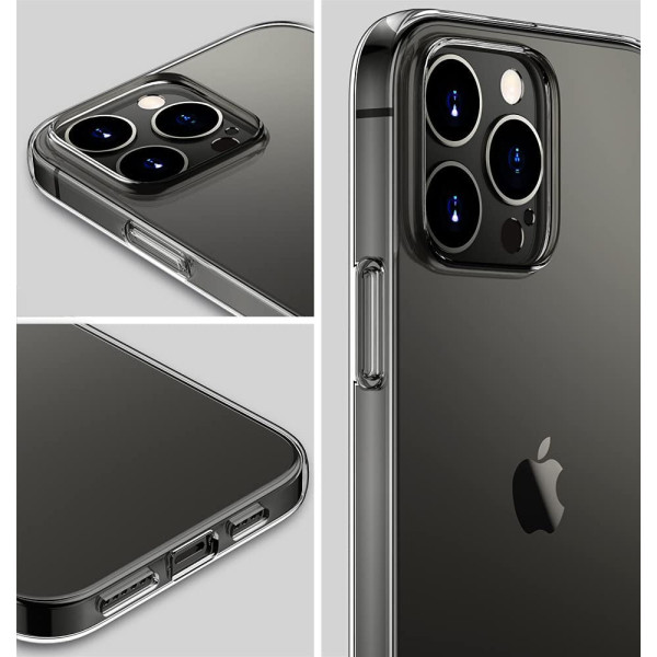 Ультратонкий прозрачный силиконовый чехол для iPhone 15 Pro Max