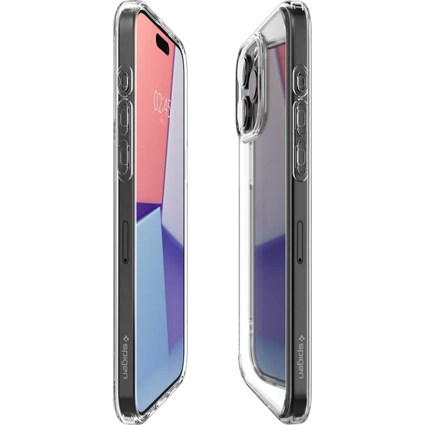 Ультратонкий прозрачный силиконовый чехол для iPhone 15 Pro
