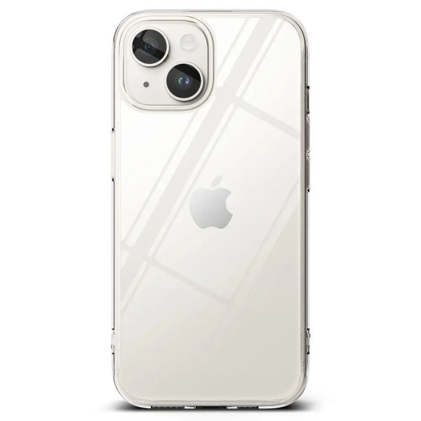 Ультратонкий прозрачный силиконовый чехол для iPhone 15