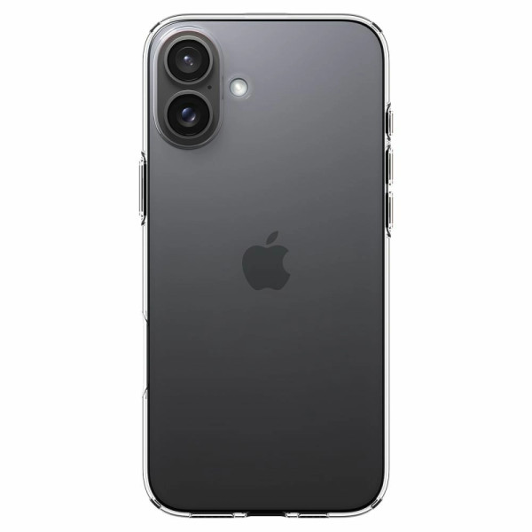Ультратонкий прозорий силиконовый чехол для iPhone 16 Plus