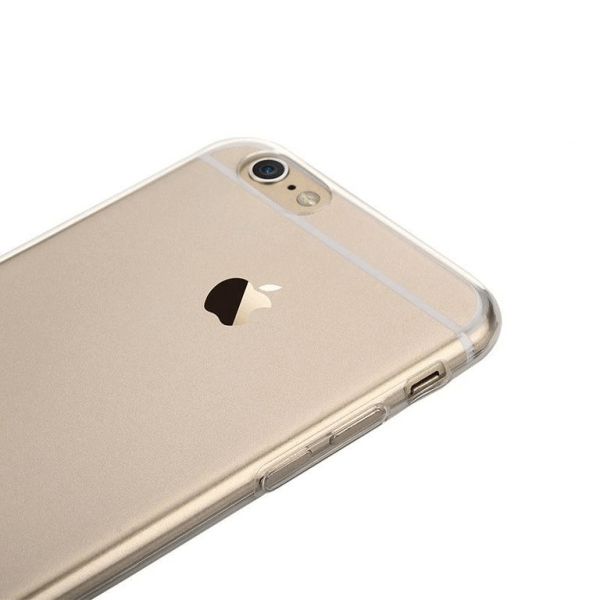 Ультратонкий прозорий силіконовий чохол для iPhone 6/6S