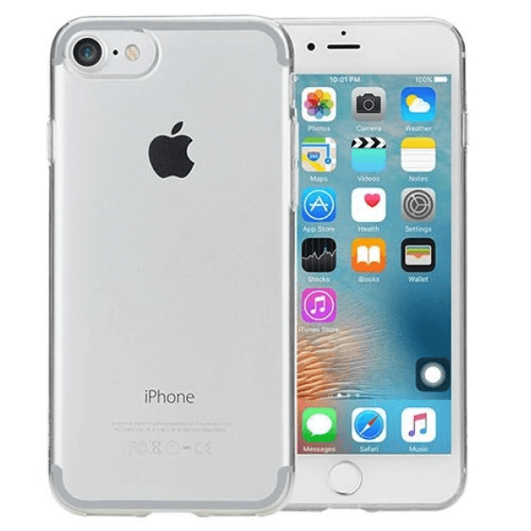 Ультратонкий прозорий силіконовий чохол для Apple iPhone 7/8
