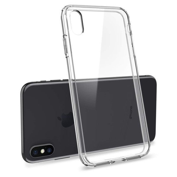 Ультратонкий прозрачный силиконовый чехол для iPhone X/Xs