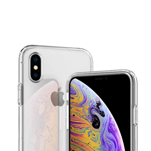 Ультратонкий прозрачный силиконовый чехол для iPhone X/Xs