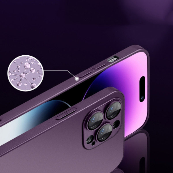 Чохол AG-Glass Matt Frame Color Logo для iPhone 11 Pro Max Sierra Blue