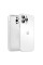  Чехол AG-Glass Matt Frame Color Logo для iPhone 11 Pro Max White