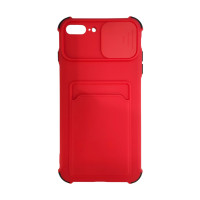 Чехол противоударный Corner Full Camera iPhone 7 Plus/8 Plus Red