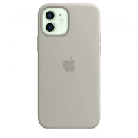 Чехол Apple Silicone Case для iPhone 12 Stone