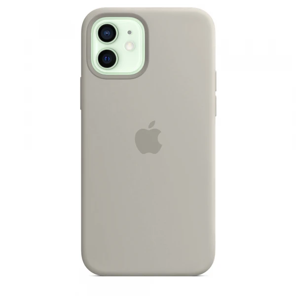 Чехол Apple Silicone Case для iPhone 12 Stone
