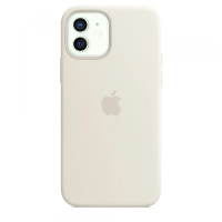Чехол Apple Silicone Case для iPhone 12 Антик Белый