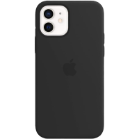 Чохол Apple Silicone Case для iPhone 12 Black