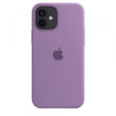 Чохол Apple Silicone Case для iPhone 12 Blueberry