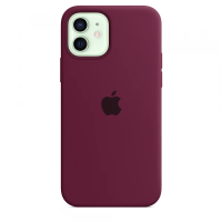 Чехол Apple Silicone Case для iPhone 12 mini Marsala
