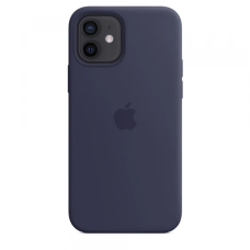 Чохол Apple Silicone Case для iPhone 12 mini Midnight Blue