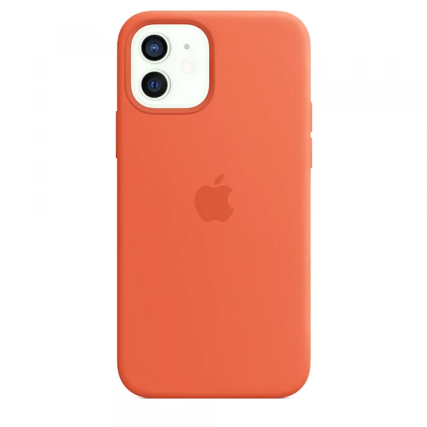Чехол Apple Silicone Case для iPhone 12 mini Orange